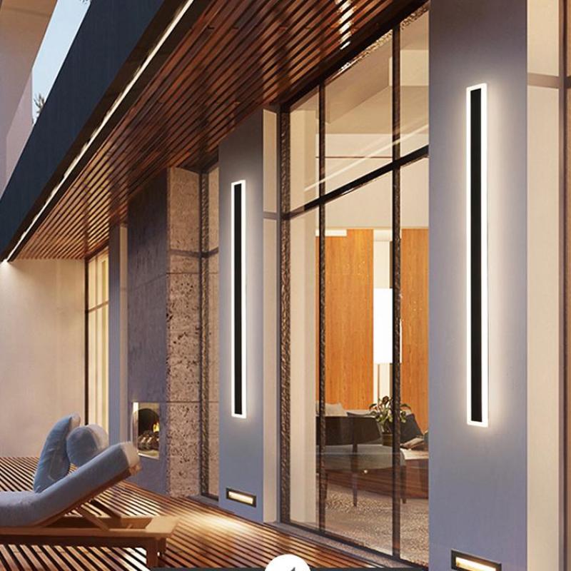 Wall Light – LED Outdoor IP65 Acrylic Panel Linear Design (Vynn)