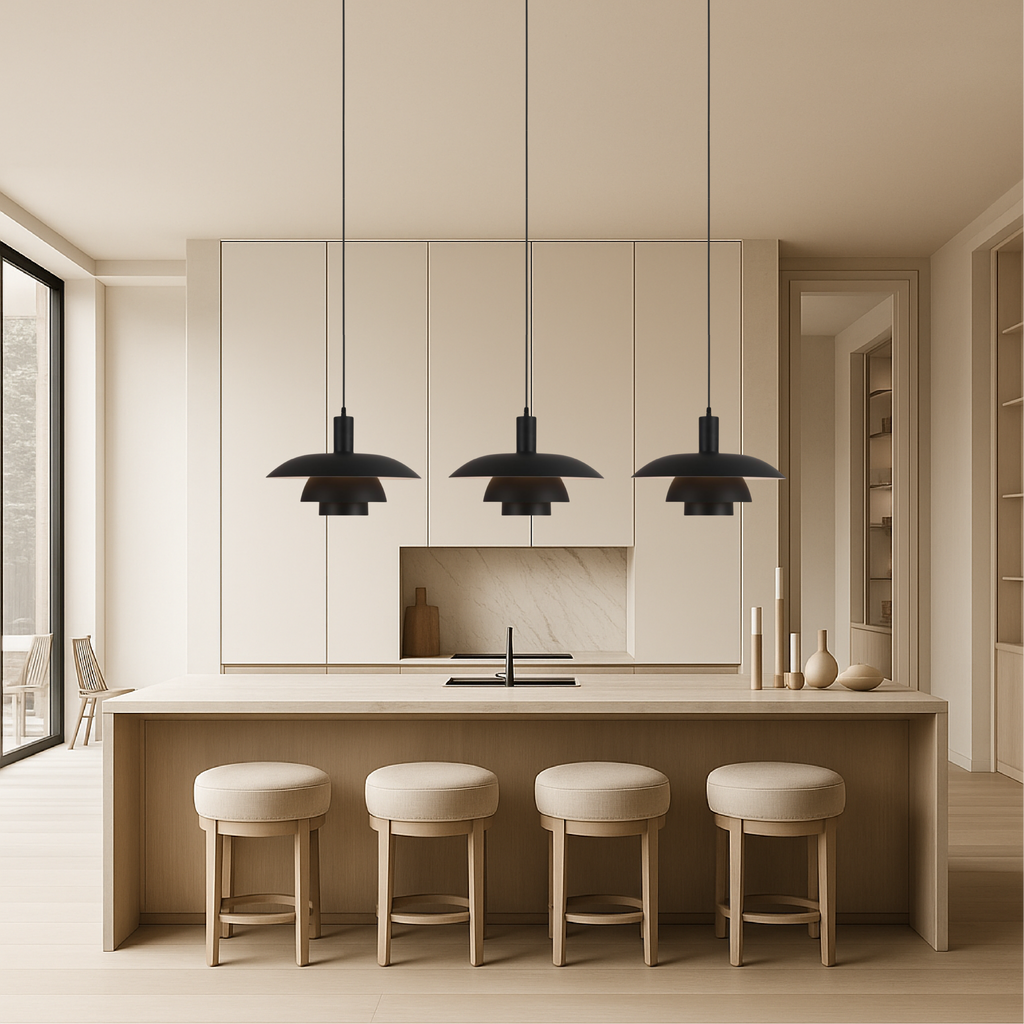 Pendant Light – Scandinavian Danish Style LED Hanging Lamp