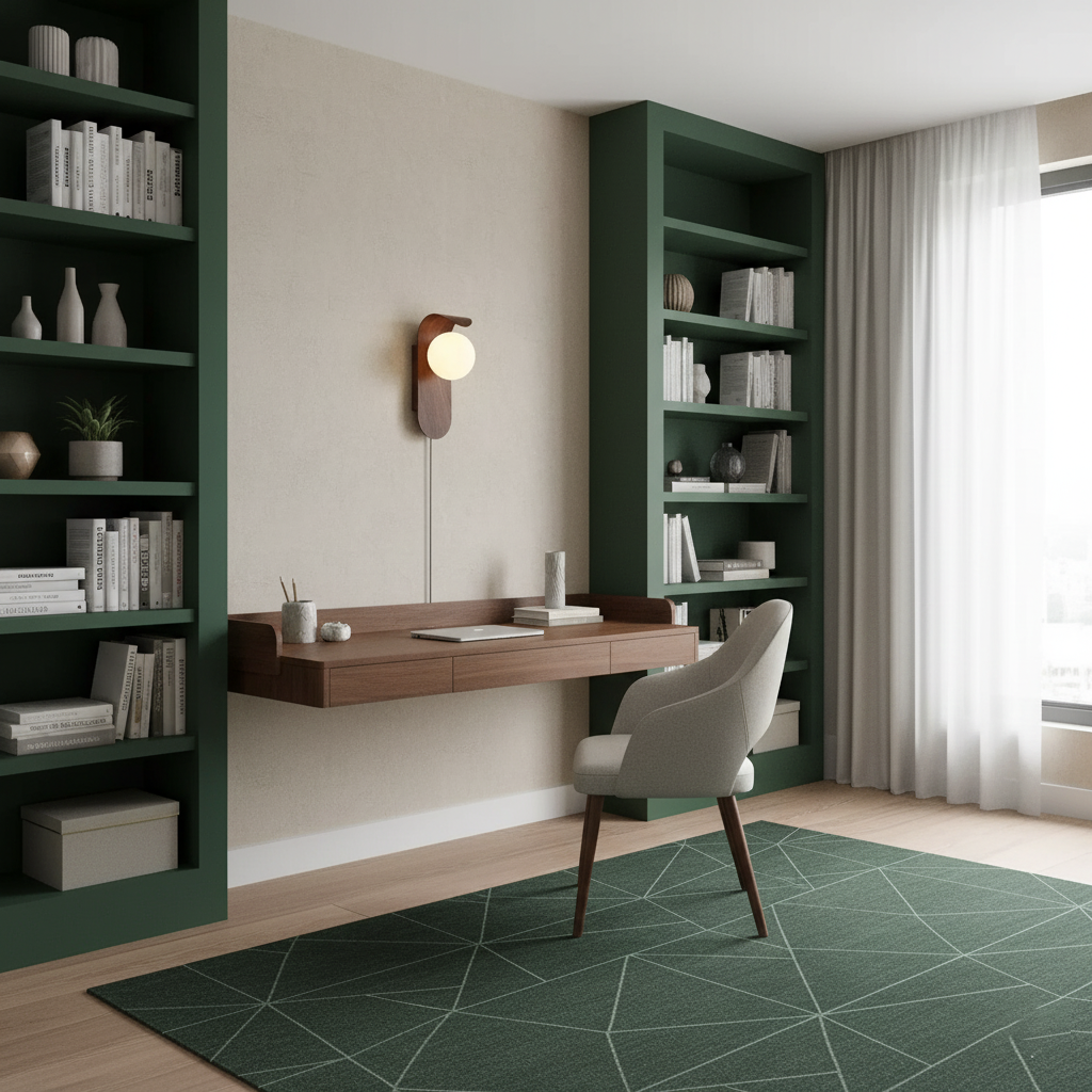 Wall Light – LED Walnut & Wood Globe Lamp