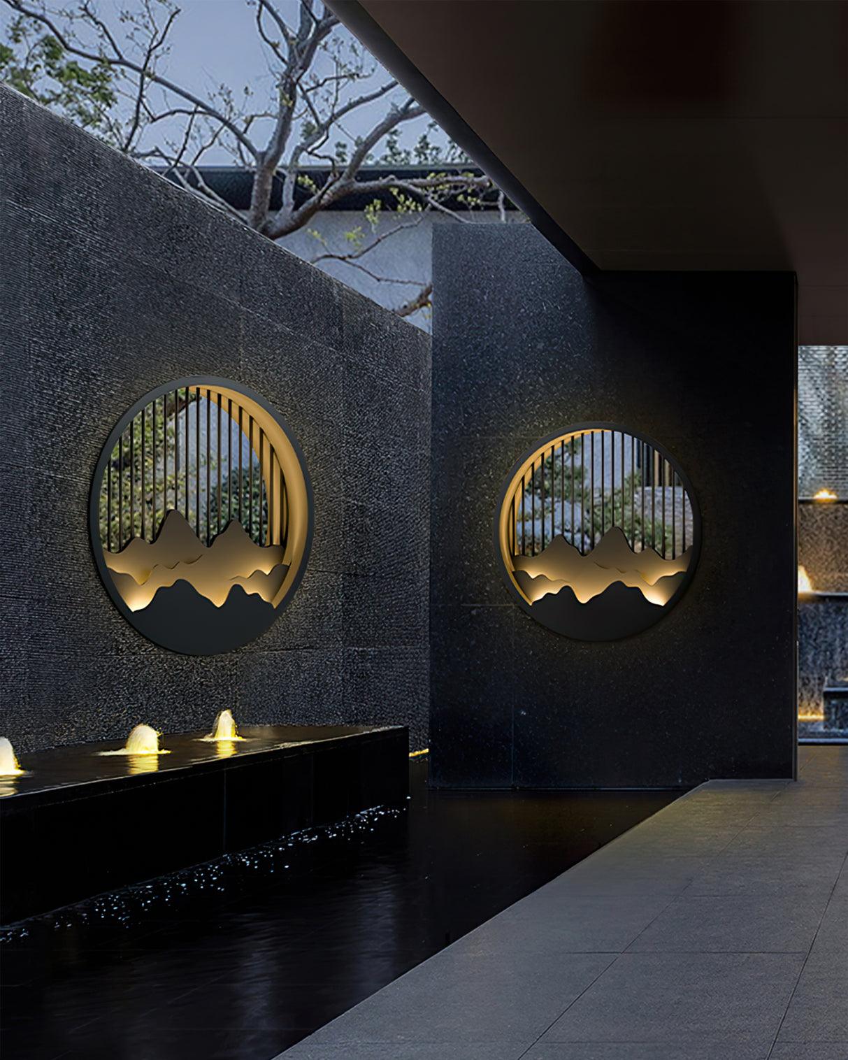 Wall Light – LED Outdoor Mountain Modern Exterior Lamp