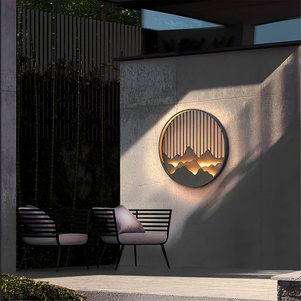 Wall Light – LED Outdoor Mountain Modern Exterior Lamp