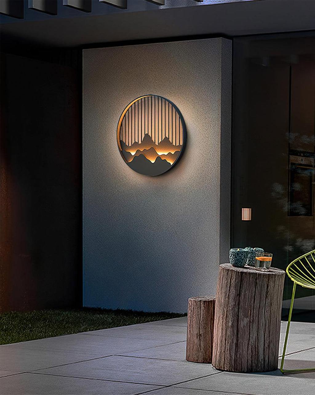 Wall Light – LED Outdoor Mountain Modern Exterior Lamp