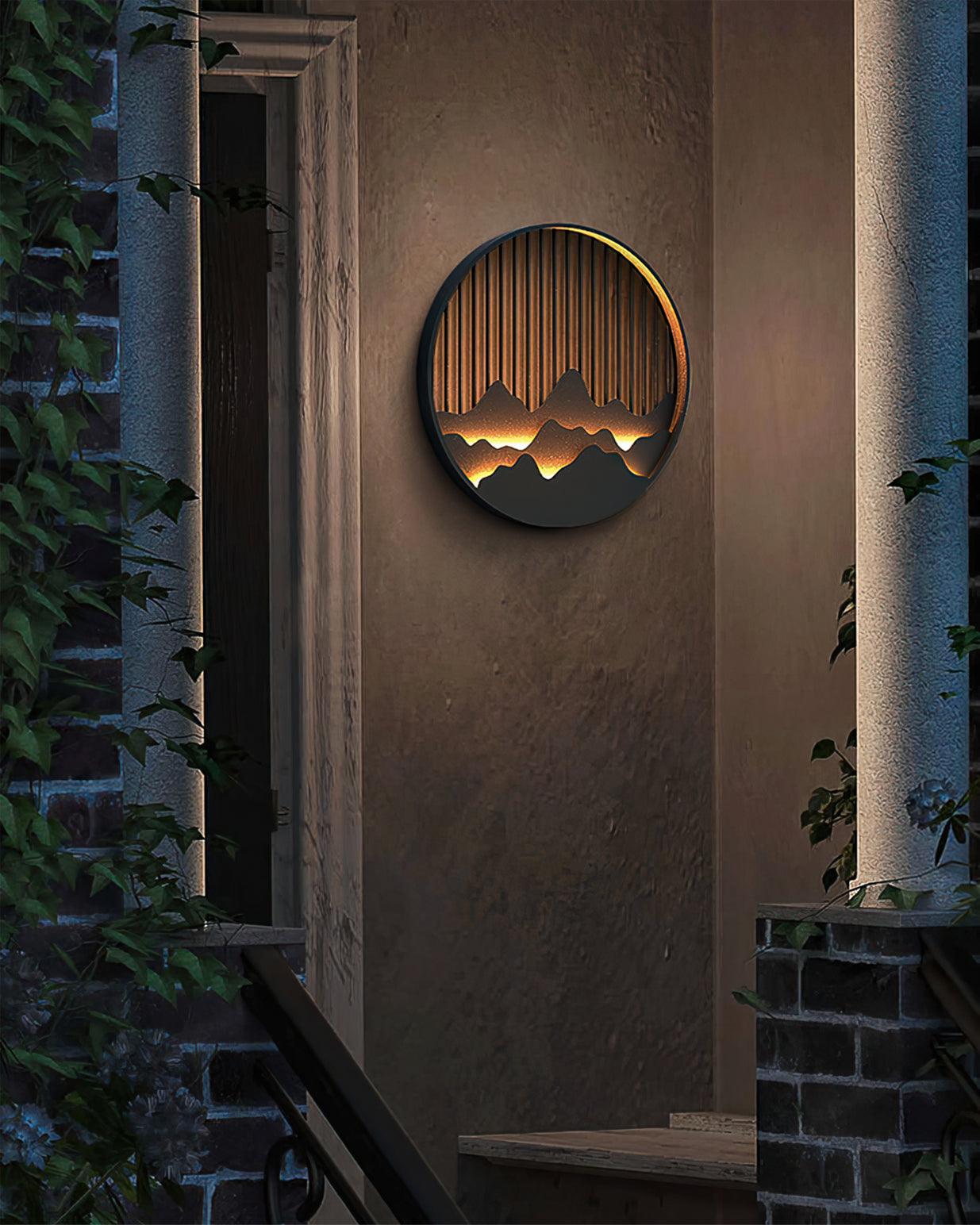 Wall Light – LED Outdoor Mountain Modern Exterior Lamp