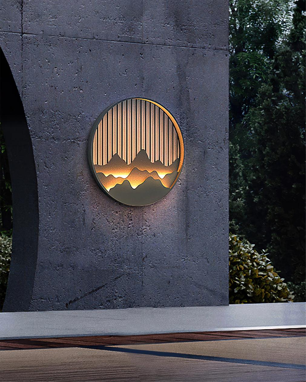 Wall Light – LED Outdoor Mountain Modern Exterior Lamp