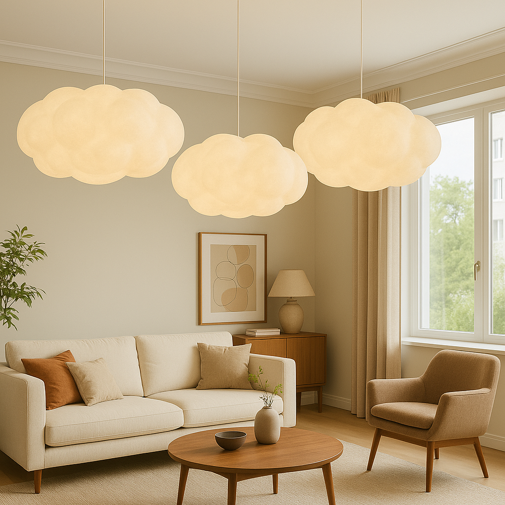 Cloud Pendant Light – LED Hanging Lamp